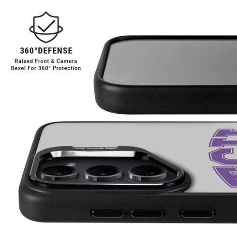 Texas Christian University Horned Frogs Logo Print Galaxy S25 Kickstand Case